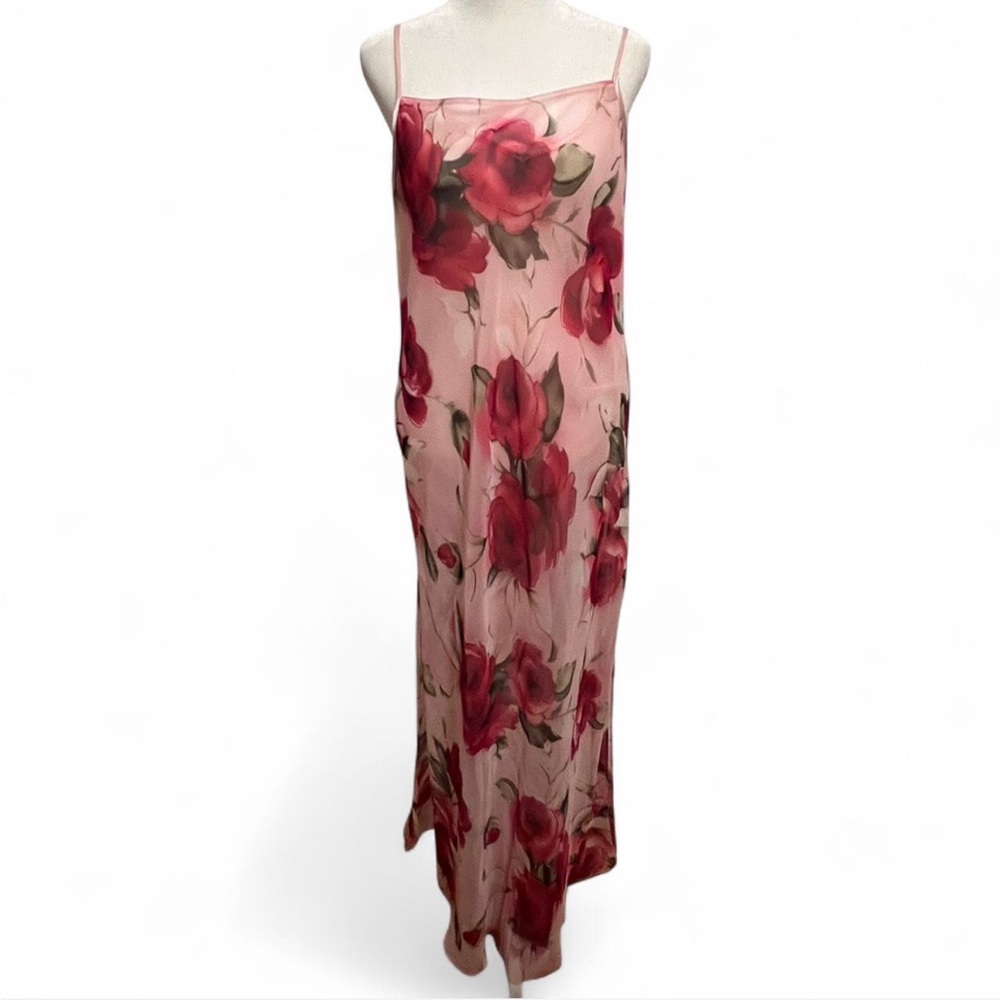 Valerie Stevens Rose Print Women's Robe